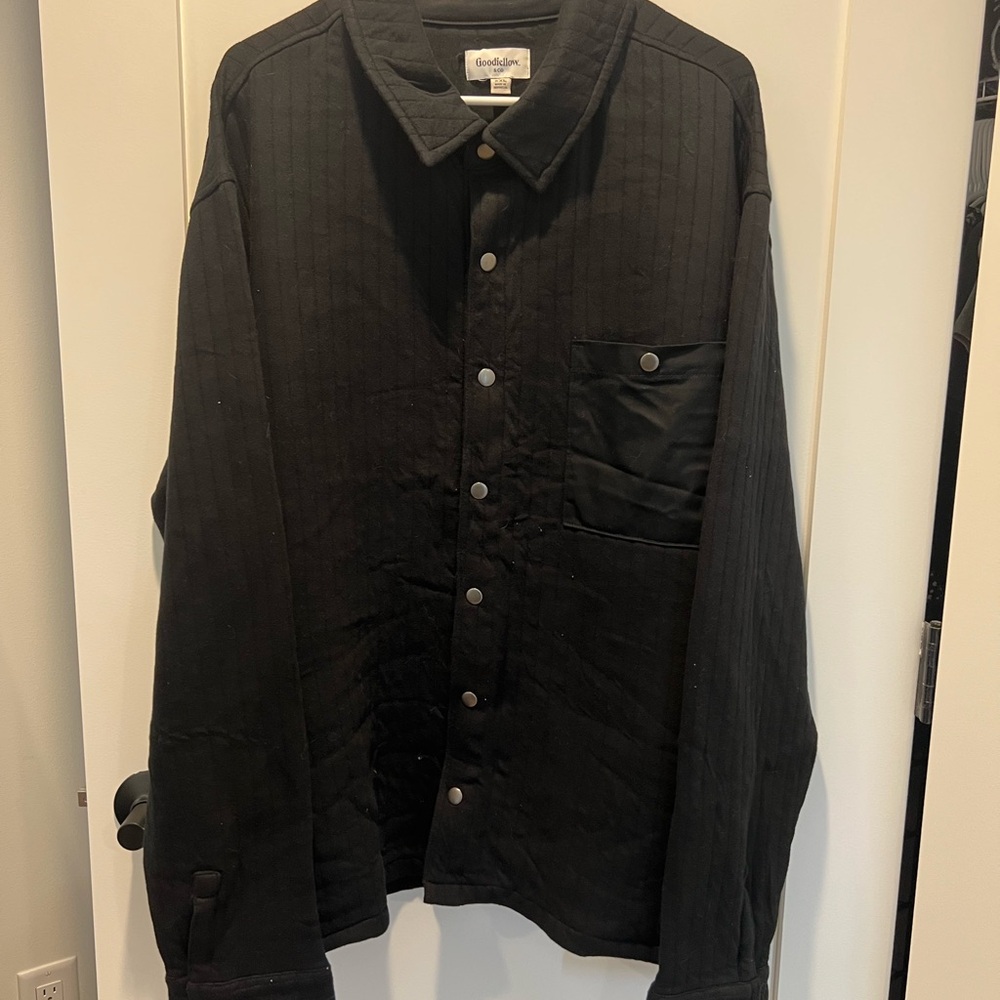 Goodfellow & Co Men's Black Shirt Jacket